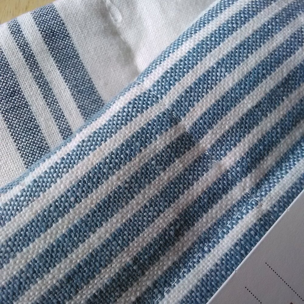 NWT HEARTH & HAND with Magnolia 2pc Plaid and Stripe Potholder Set - Picture 8 of 11